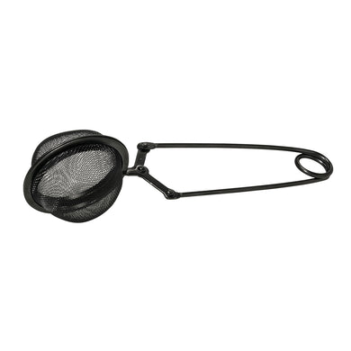 Varrellinen teepallo, musta, Ø 50mm